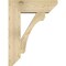 Ekena Millwork Legacy Slat Rough Sawn Bracket w/ Offset Brace, Douglas Fir, 8"W x 24"D x 32"H BKT0806X24X32LEC06RDF - alternate 3